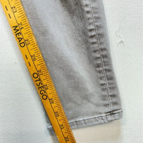 American Eagle Men Airflex+ Slim Jeans Size 33x32 Gray Distressed Casual Classic - Picture 6 of 10